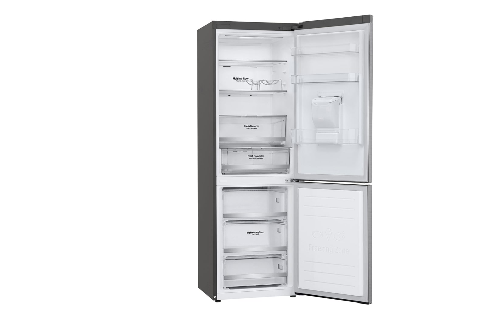 LG Refrigerador Bottom Freezer 12 pies³ Inverter, GB37SPP