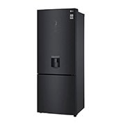 LG Refrigerador Inteligente con Congelador Abajo  17 pies cúbicos - Negro Mate con Despachador de Agua  | SMART INVERTER, GB45SPT