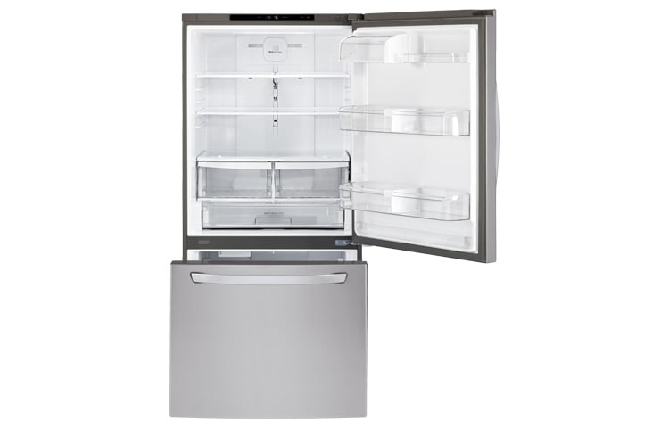 LG Bottom Mount 24pies³ Acero Inoxidable , GM-B248QTB
