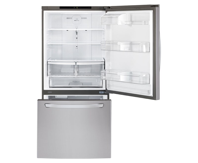 LG Bottom Mount 24pies³ Acero Inoxidable , GM-B248QTB