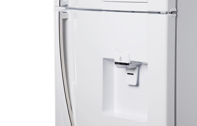LG TOP MOUNT 14 PIES CUBICOS BLANCO CON HOME BAR Y DESPACHADOR DE AGUA, GM-S482UWV