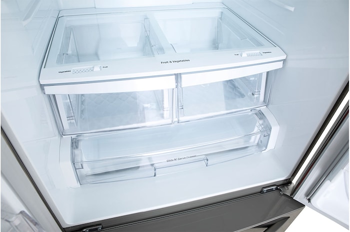 LG Refrigerador 22 pies cúbicos French Door 3 Puertas, GM22BIP