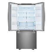 LG Refrigerador French Door   22 pies cúbicos - Plata con Autodiagnóstico Smart Diagnosis™  | SMART INVERTER, GM22BIP