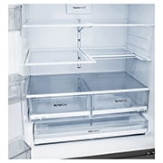 LG Refrigerador French Door Inteligente LG ThinQ™ 28 pies cúbicos - Plata con Despachador de Agua y Hielos | SMART INVERTER, GM28LIP