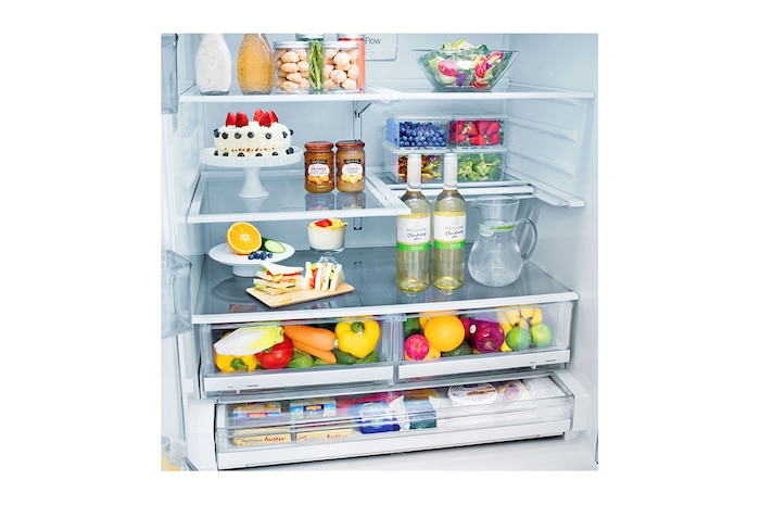 LG Refrigerador 28 pies cúbicos Instaview™ French Door 3 Puertas, GM28XID