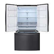 LG Refrigerador French Door 29 pies cúbicos- Color Negro Mate con Fábrica de Hielo en congelador| SMART INVERTER, GM39BIT