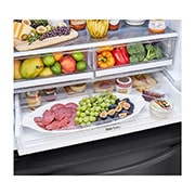 LG Refrigerador French Door 29 pies cúbicos- Color Negro Mate con Fábrica de Hielo en congelador| SMART INVERTER, GM39BIT