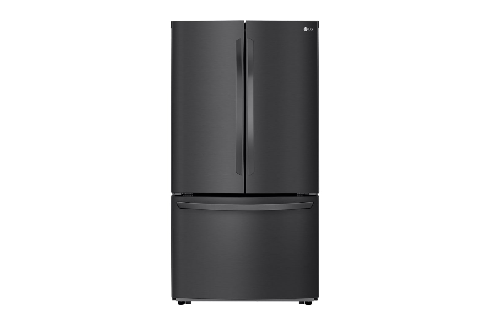 LG Refrigerador French Door 29 pies cúbicos- Color Negro Mate con Autodiagnóstico Smart Diagnosis™| SMART INVERTER, GM39BT