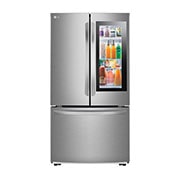 LG Refrigerador French Door LG Instaview™ 29 pies cúbicos- Color Plata Platino, GM39BVP