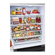 LG Refrigerador French Door LG Instaview™ 29 pies cúbicos- Color Negro Mate , GM39BVT