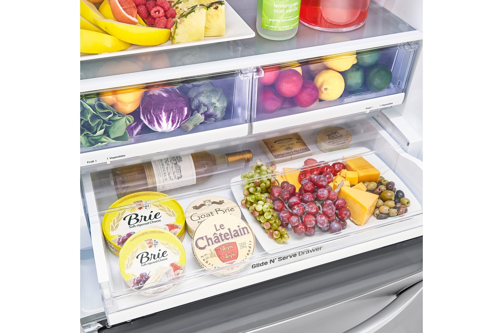 LG Refrigerador French Door 25 pies³ DoorCooling, GM65BGSK