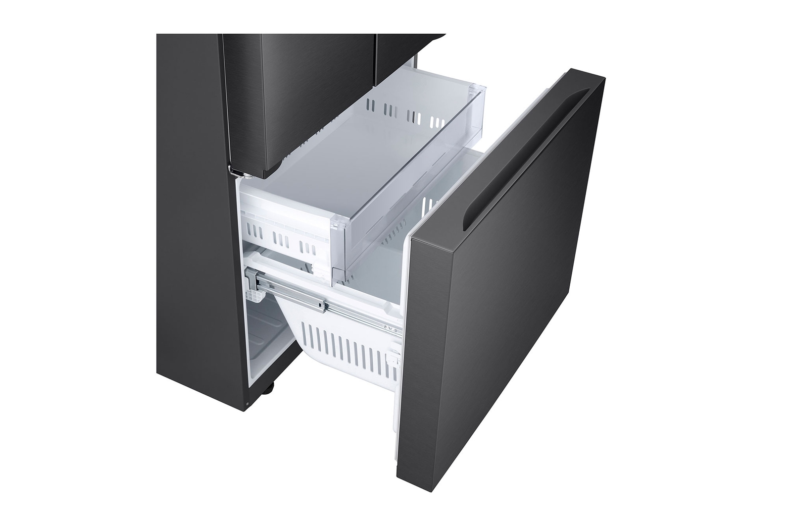 Bottom drawer open
