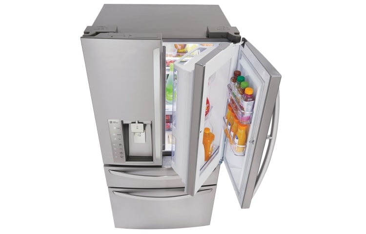 LG "French door/ Despachador de agua y hielos / Slim in door ice maker ", GM84SDS