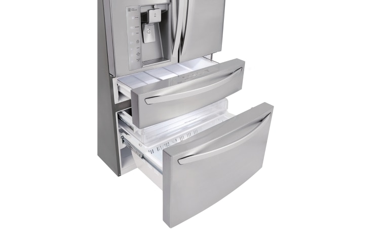LG "French door/ Despachador de agua y hielos / Slim in door ice maker ", GM84SDS