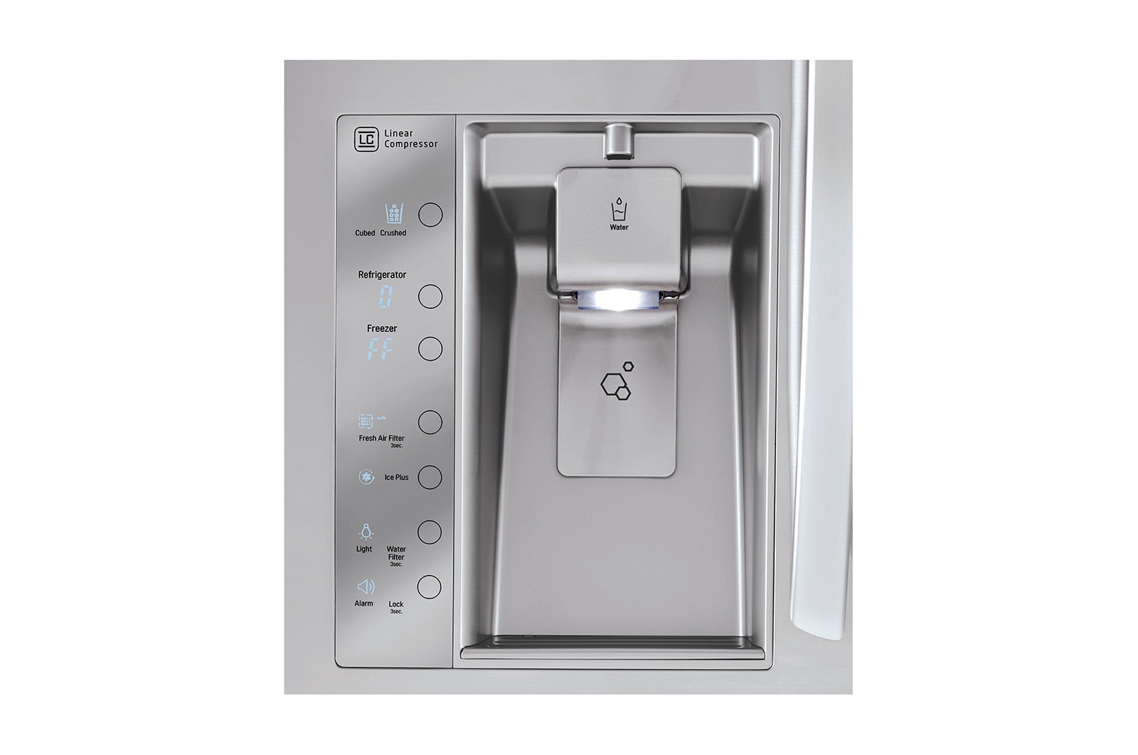 LG BOTTOM MOUNT | DOOR IN DOOR | 31 cu.ft, GM86SDS