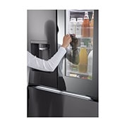 LG Refrigerador French Door LG Instaview™ Door-in-Door Inteligente 31 pies cúbicos - Acero Inoxidable con Despachador de Agua y Hielos | SMART INVERTER, GM89SXD