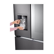 LG Refrigerador French Door LG Instaview™ Door-in-Door Inteligente 31 pies cúbicos - Acero Inoxidable con Despachador de Agua y Hielos | SMART INVERTER, GM89SXD