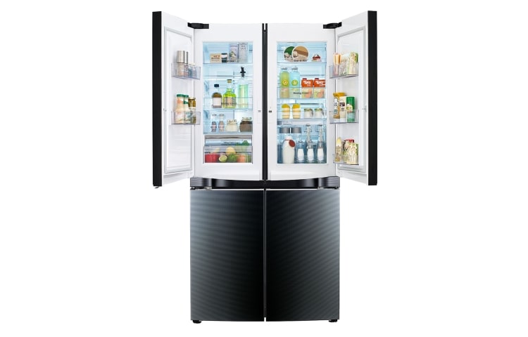 LG "Luminous black / 4 puertas / Display touch ", GM99BWL