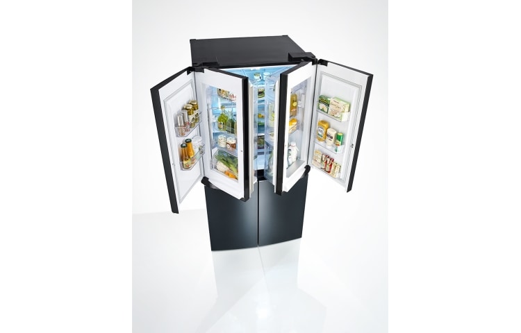 LG "Luminous black / 4 puertas / Display touch ", GM99BWL