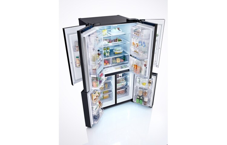 LG "Luminous black / 4 puertas / Display touch ", GM99BWL