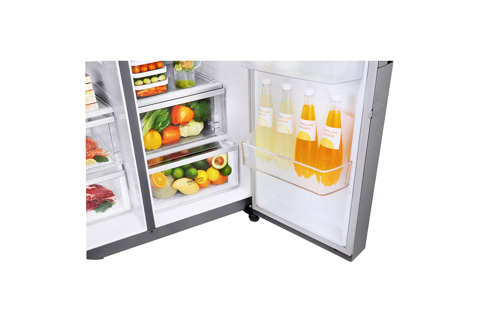 LG Refrigerador Side-by-Side | Door-in-Door® 22 cu.ft | Smart Inverter, GS65SDPK
