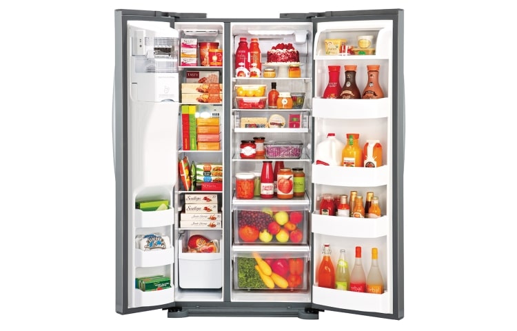 LG Acero Inoxidable/ 23p/ Luz LED , GS66SVS