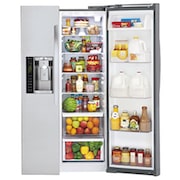 LG Refrigerador Side-by-Side 26 cu.ft | Linear Inverter, GS73SGS