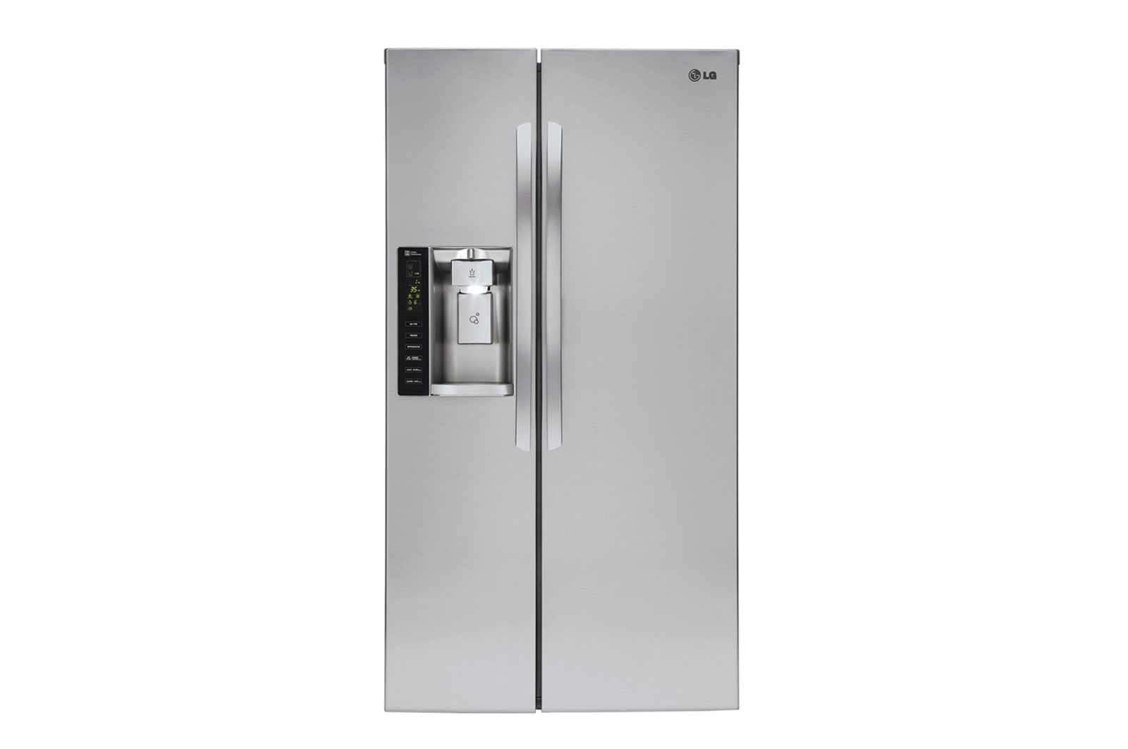 Vista frontal de Refrigerador Side-by-Side 26 cu.ft | Linear Inverter GS73SGS