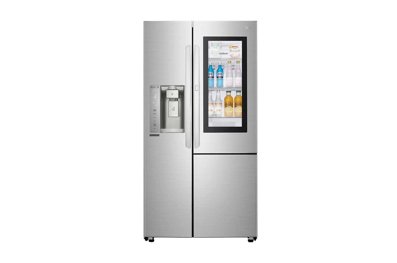 Vista frontal de Refrigerador Smart InstaView™ Door-in-Door® 26 cu.ft | Linear Inverter GS73SXS