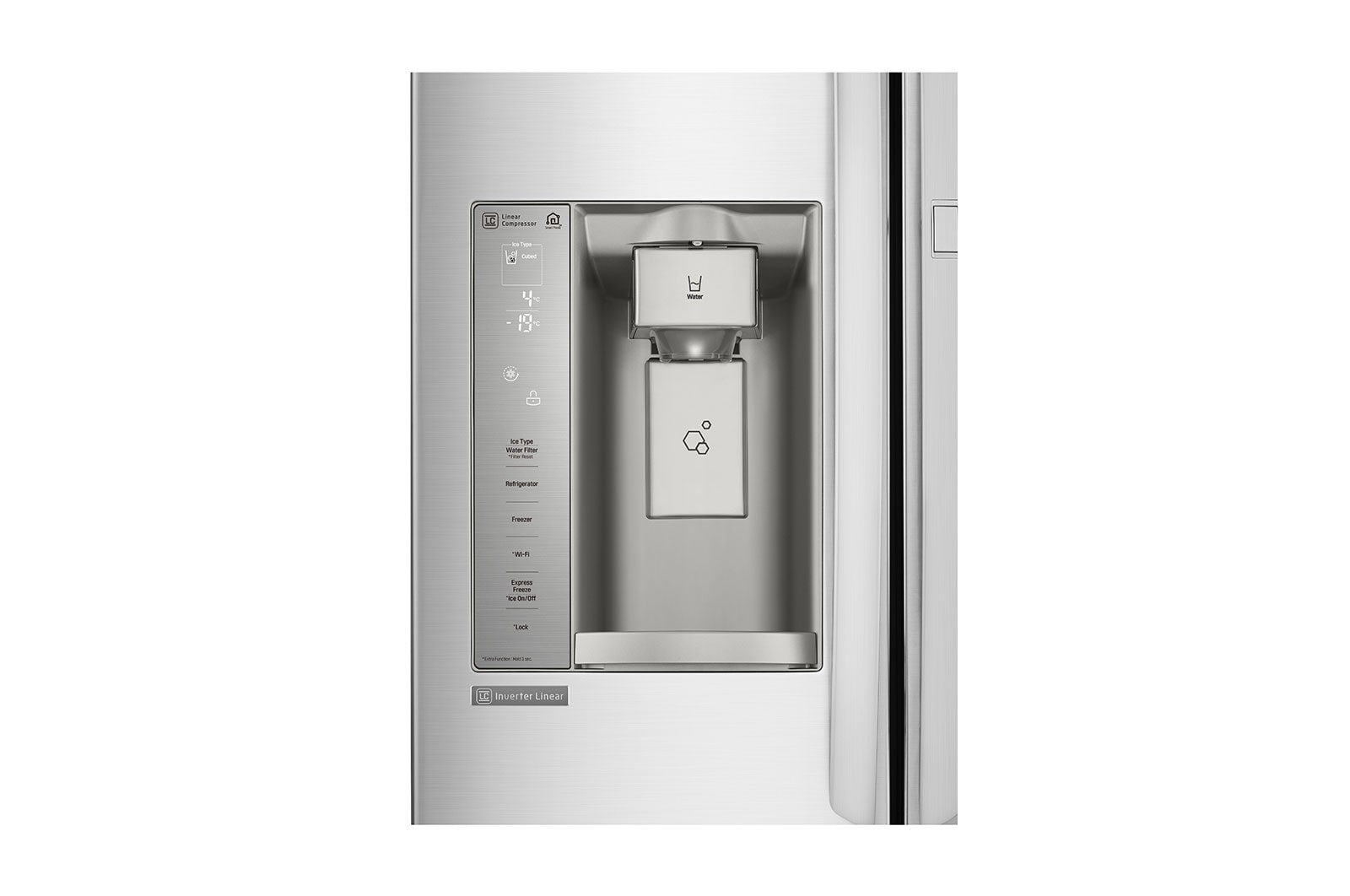 LG Refrigerador Smart InstaView™ Door-in-Door® 26 cu.ft | Linear Inverter, GS73SXS