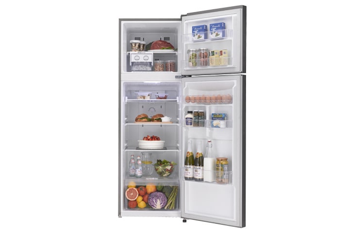 LG Top Mount de 10´ color Platinum Silver, GT28BPPX