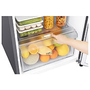 LG Refrigerador Top Mount   9 pies cúbicos - Plata con Multi Air Flow  | SMART INVERTER, GT29BPPK