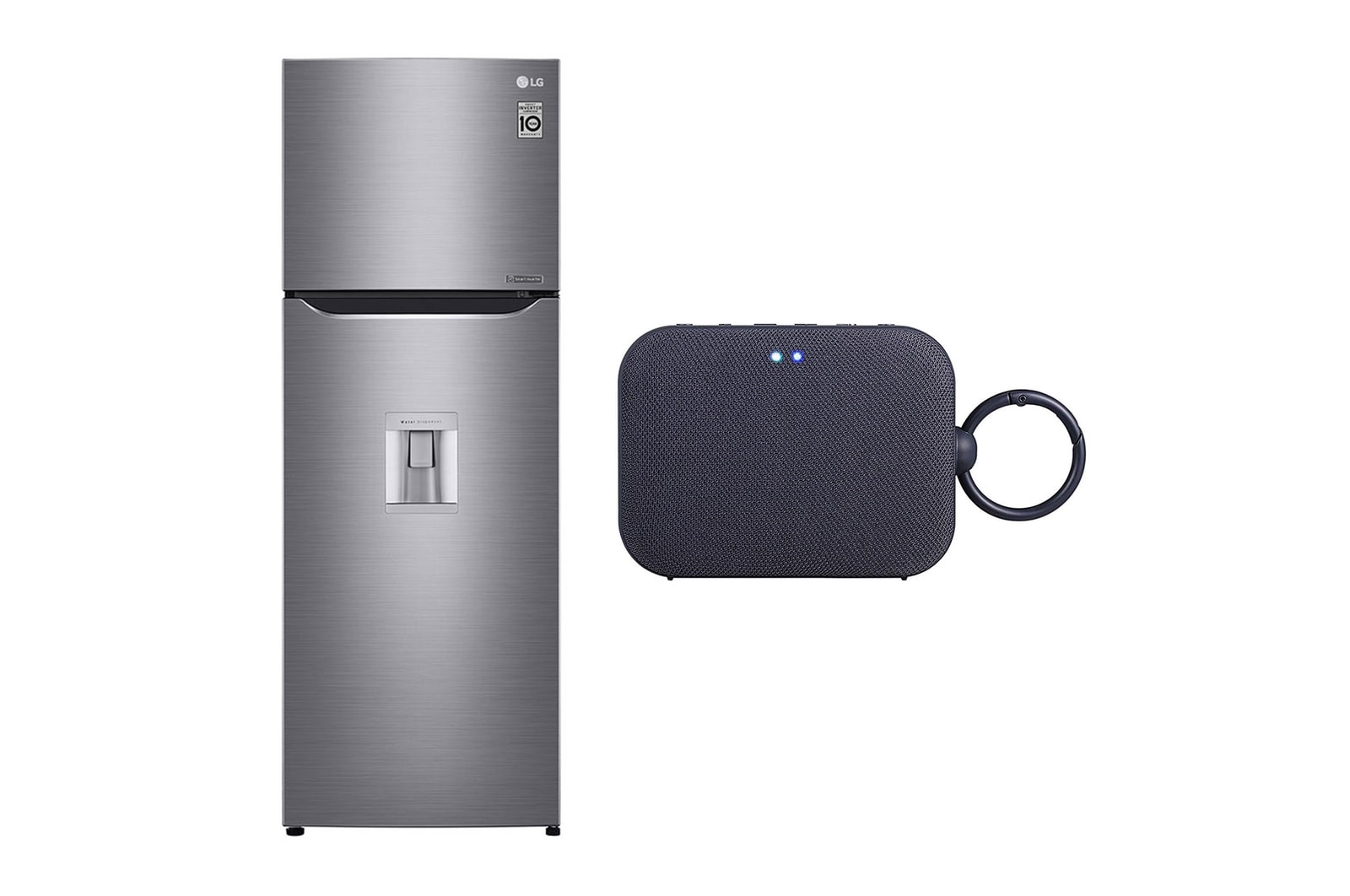 Front view with bundle