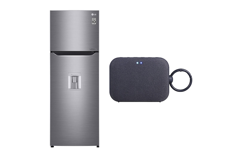 Front view with bundle