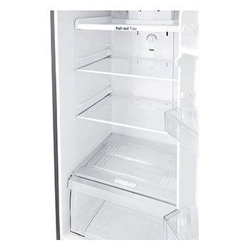 Inside fridge view