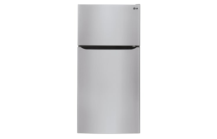 Vista frontal de Top Mount, capacidad de 24 ft. Cu. Stainless Steel GT66BPS