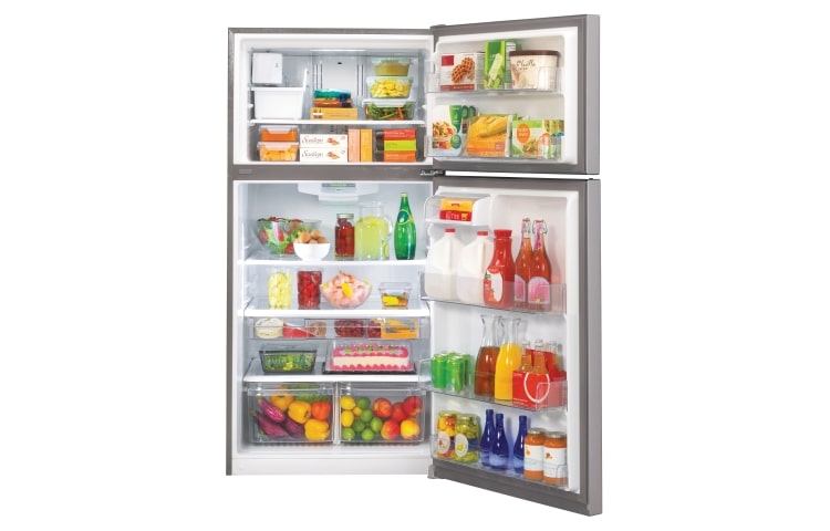 LG Top Mount, capacidad de 24 ft. Cu. Stainless Steel, GT66BPS