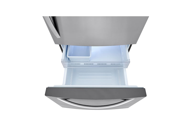 LG Refrigerador  con Congelador Abajo  26 pies cúbicos - Acero Inoxidable con Filtro de Aire  | LINEAR INVERTER, LB26BGS