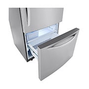 LG Refrigerador  con Congelador Abajo  26 pies cúbicos - Acero Inoxidable con Filtro de Aire  | LINEAR INVERTER, LB26BGS