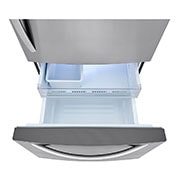 LG Refrigerador  con Congelador Abajo  26 pies cúbicos - Acero Inoxidable con Filtro de Aire  | LINEAR INVERTER, LB26BGS
