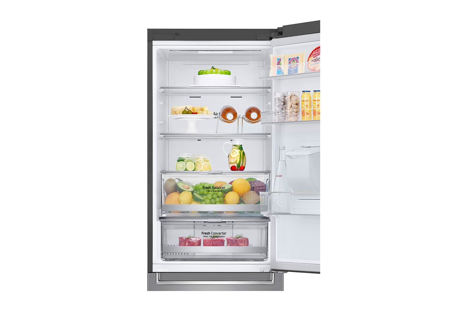 LG Refrigerador Bottom Freezer 12 cu.ft | Linear Inverter  , LB37SPP