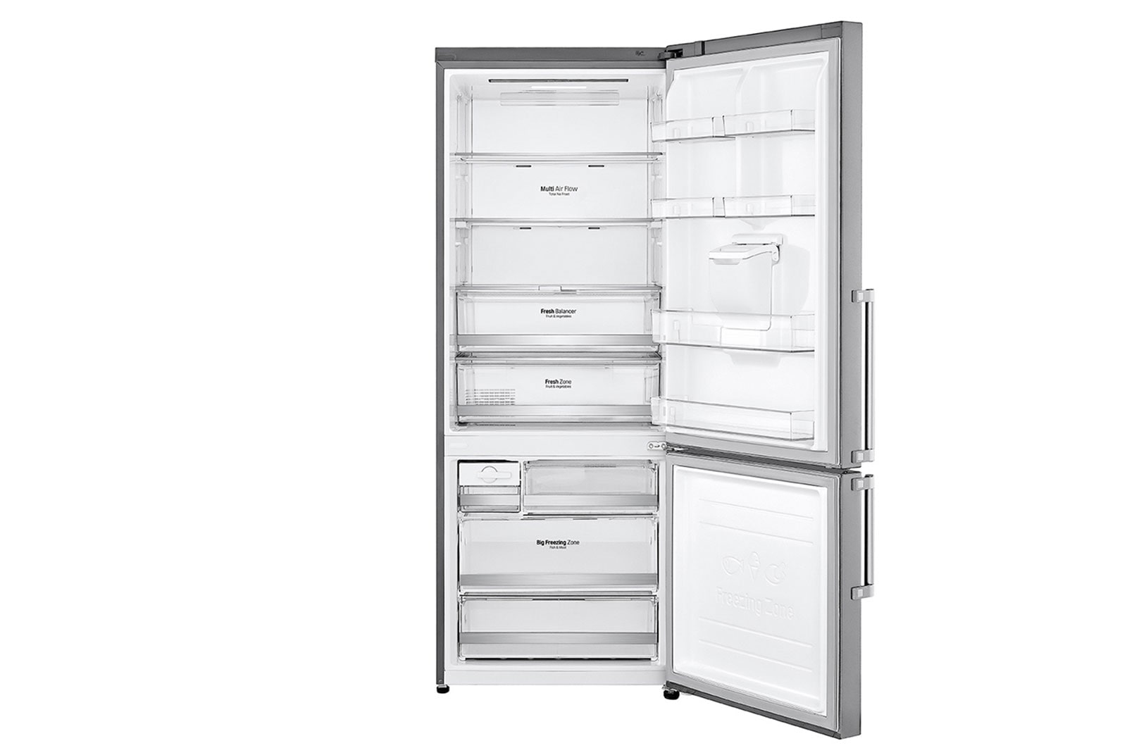 LG Refrigerador Smart Bottom Freezer 17 cu.ft | Linear Inverter, LB45SGN