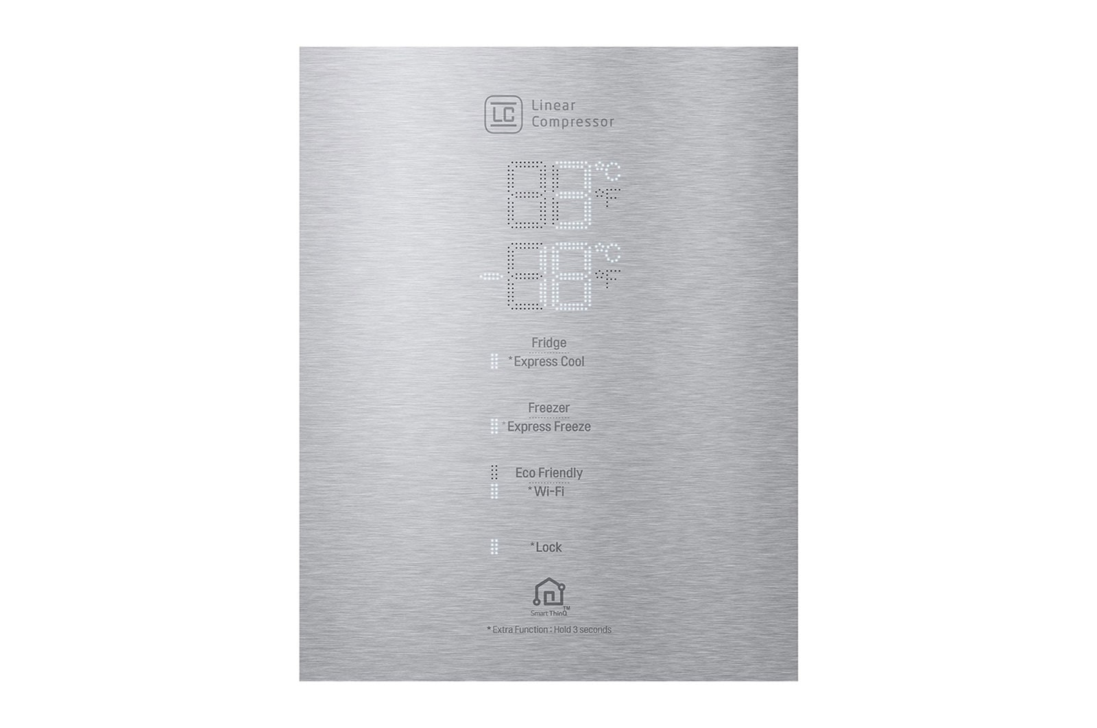 LG Refrigerador Smart Bottom Freezer 17 cu.ft | Linear Inverter, LB45SGN