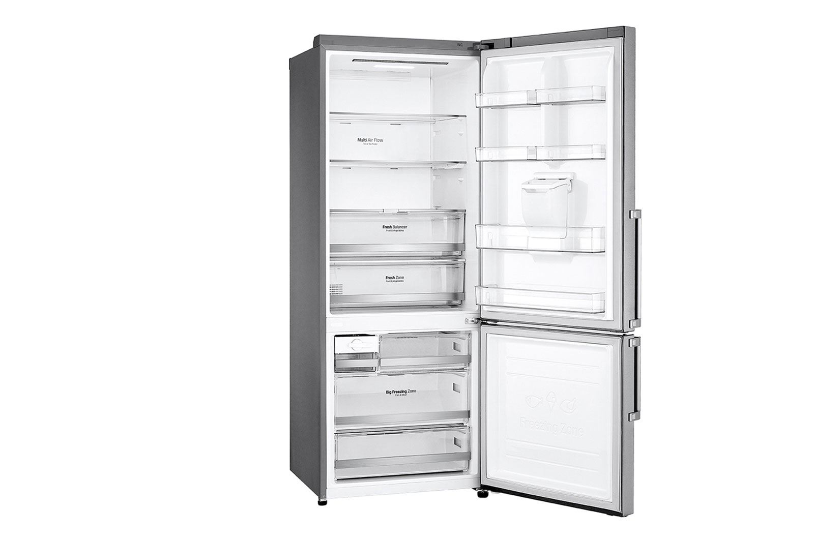 LG Refrigerador Smart Bottom Freezer 17 cu.ft | Linear Inverter, LB45SGN