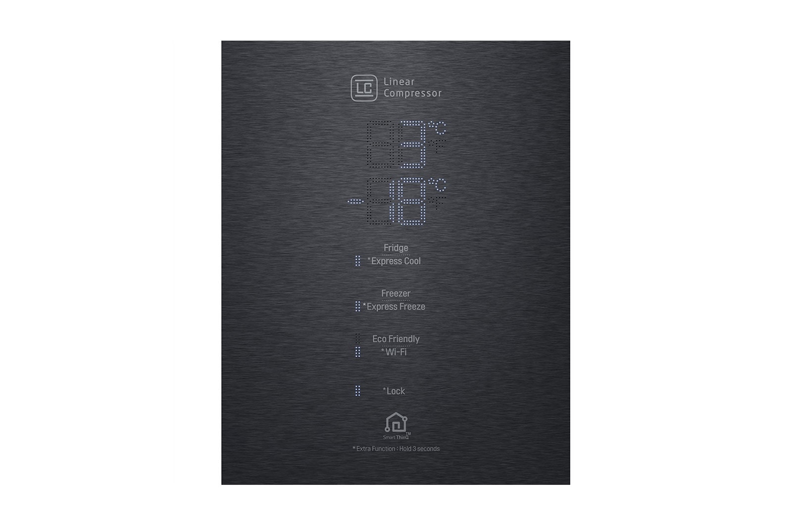 LG Refrigerador Bottom Freezer 17 cu.ft | Linear Inverter, LB45SPT