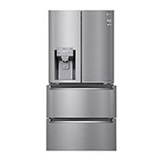 LG Refrigerador French Door  Inteligente 18 pies cúbicos - Plata con Conectividad ThinQ  | LINEAR INVERTER, LM56SPP