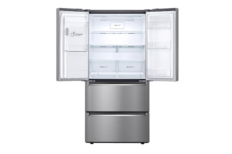 LG Refrigerador French Door  Inteligente 18 pies cúbicos - Plata con Conectividad ThinQ  | LINEAR INVERTER, LM56SPP
