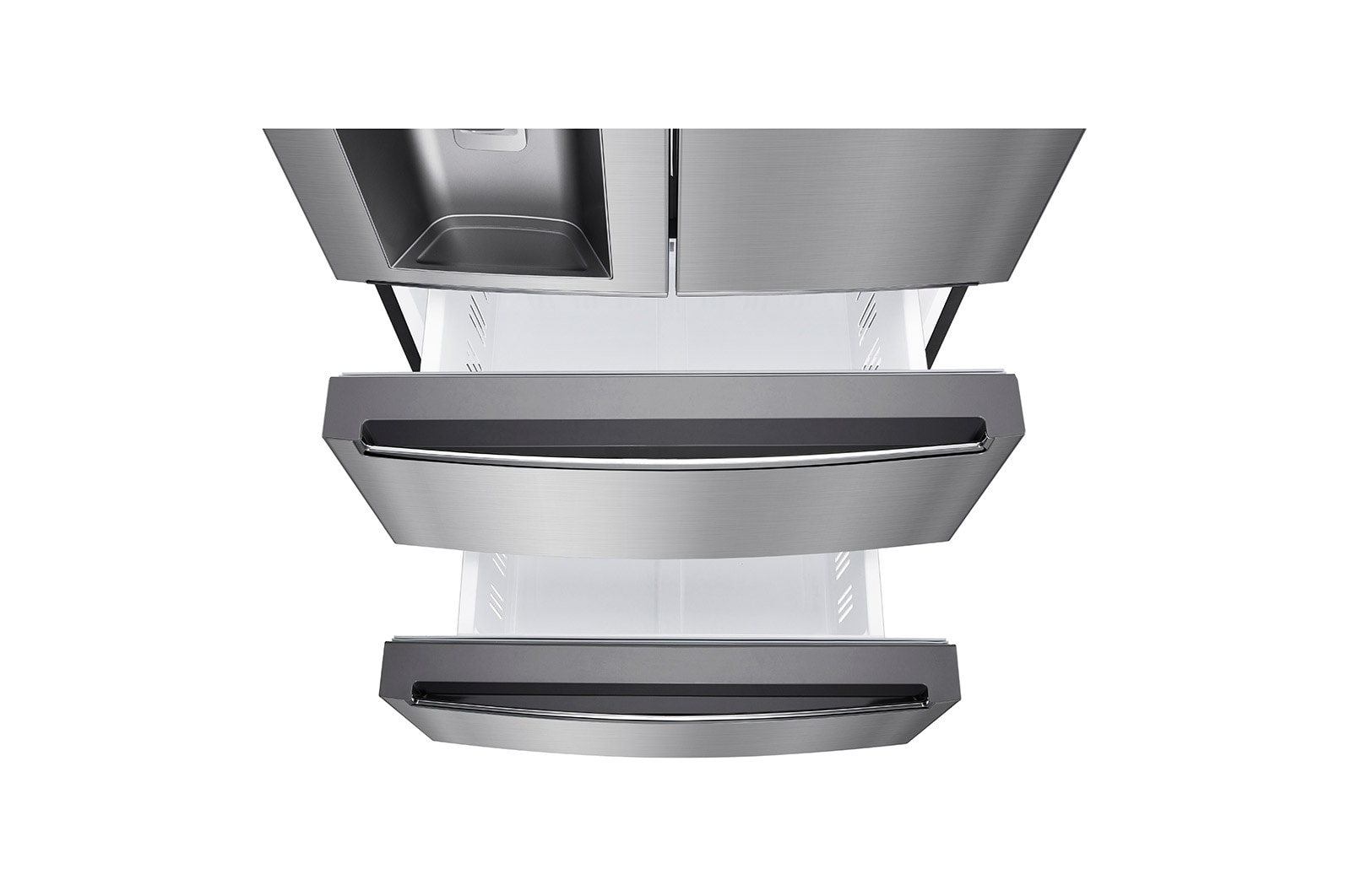 LG Refrigerador French Door  Inteligente 18 pies cúbicos - Plata con Conectividad ThinQ  | LINEAR INVERTER, LM56SPP