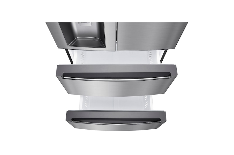 LG Refrigerador French Door  Inteligente 18 pies cúbicos - Plata con Conectividad ThinQ  | LINEAR INVERTER, LM56SPP