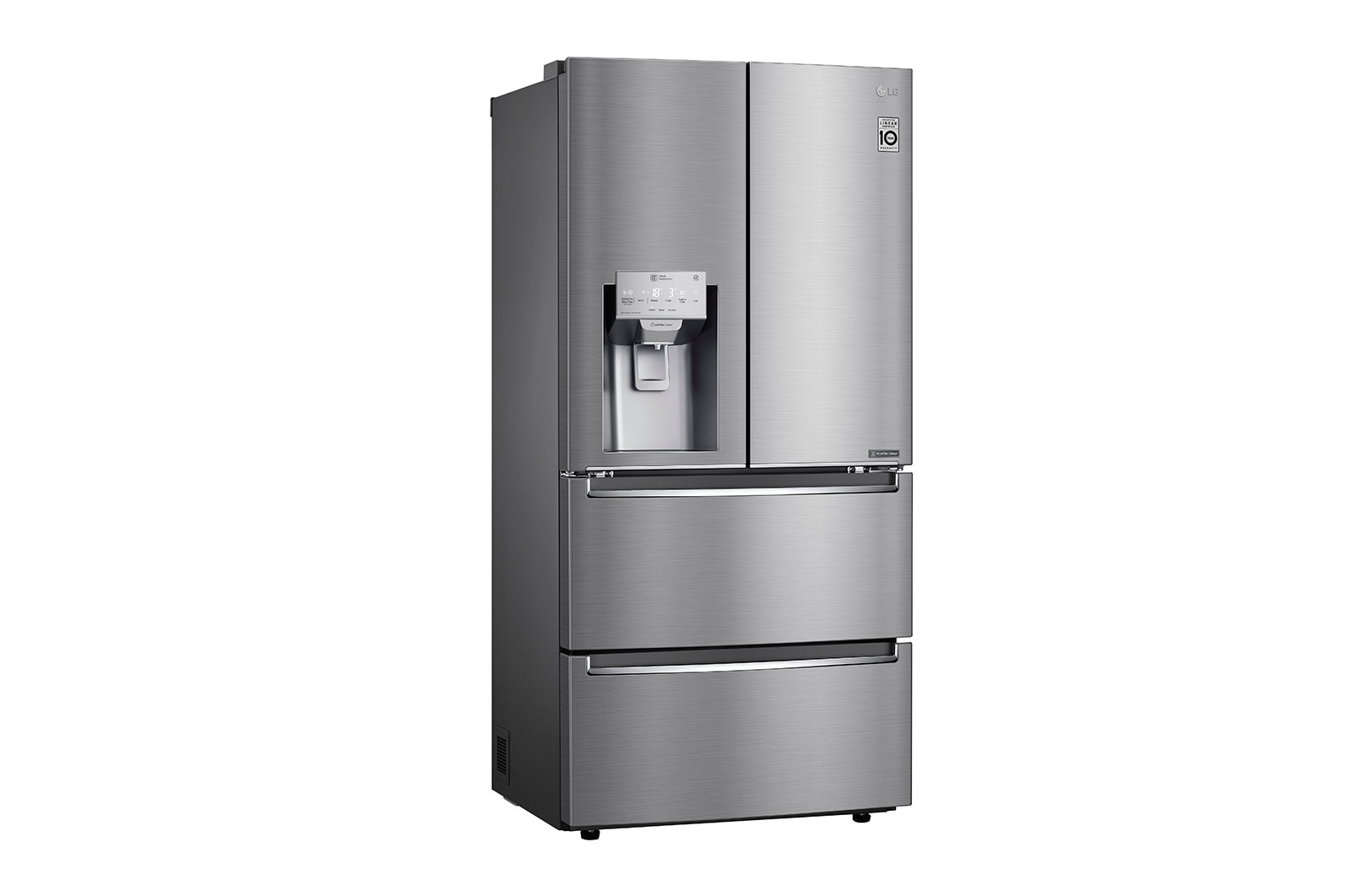 LG Refrigerador French Door  Inteligente 18 pies cúbicos - Plata con Conectividad ThinQ  | LINEAR INVERTER, LM56SPP